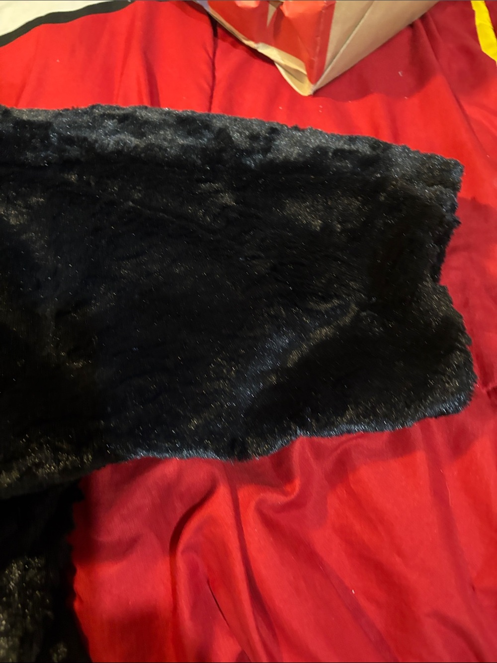 Jolt Black Plush Teddy Jacket good condition! Size Large nice - Picture 10 of 16